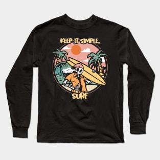 K.I.S.S (Keep It Simple, Surf) Long Sleeve T-Shirt